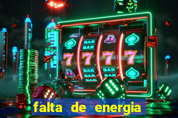 falta de energia em caucaia